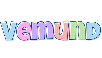 Vemund pastel logo