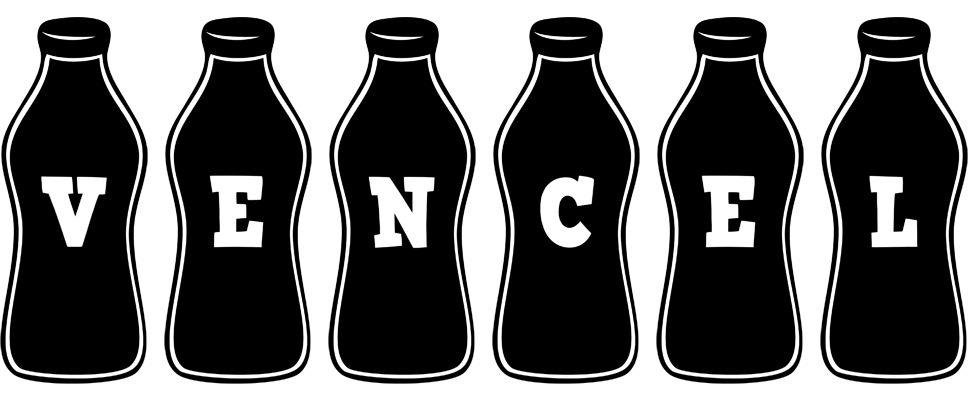 Vencel bottle logo