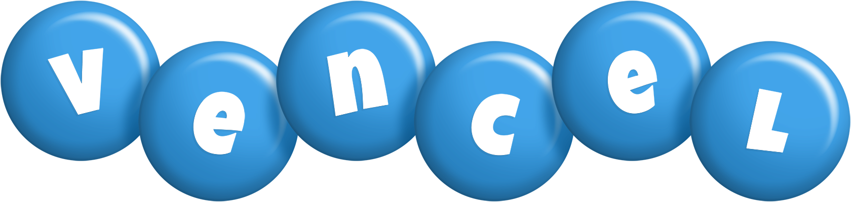 Vencel candy-blue logo