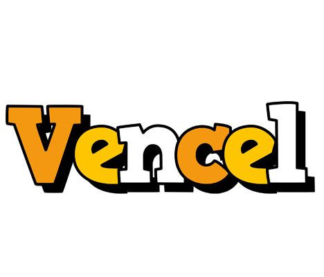 Vencel cartoon logo