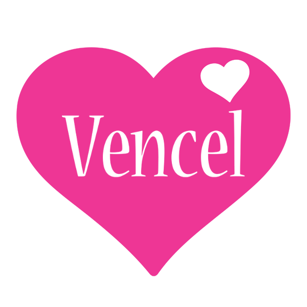 Vencel love-heart logo
