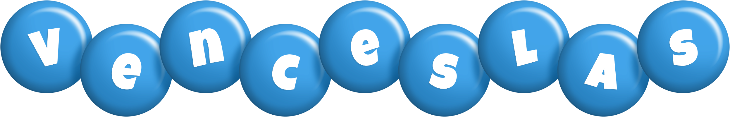 Venceslas candy-blue logo
