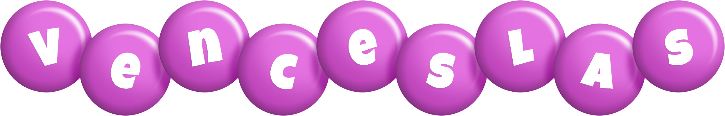 Venceslas candy-purple logo