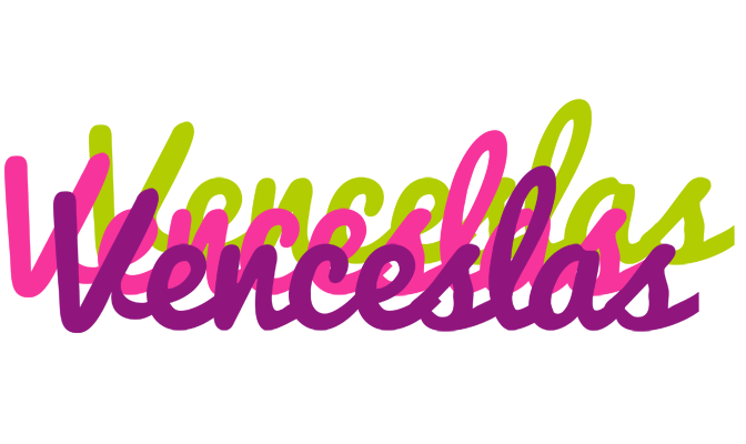 Venceslas flowers logo