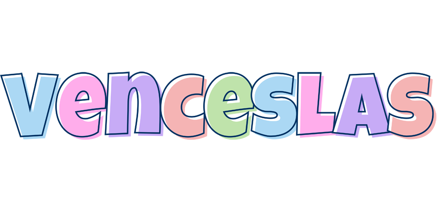 Venceslas pastel logo