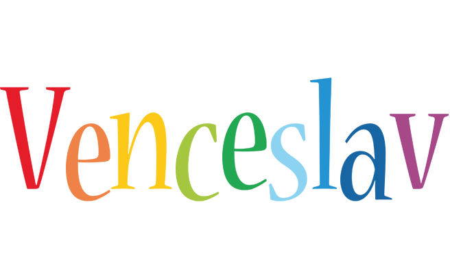 Venceslav birthday logo