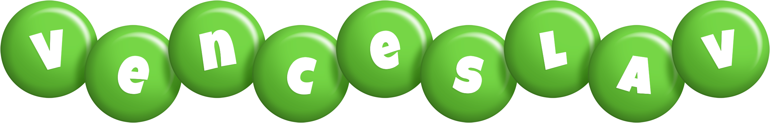 Venceslav candy-green logo