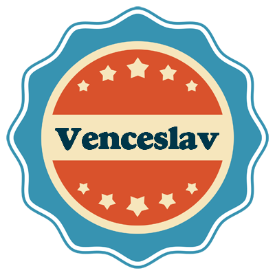 Venceslav labels logo