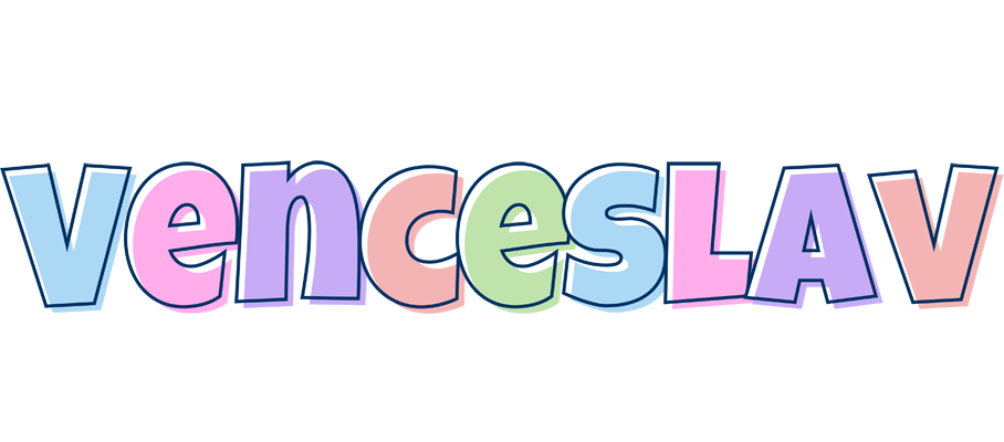Venceslav pastel logo