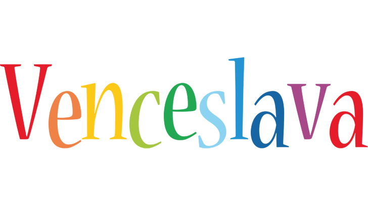 Venceslava birthday logo