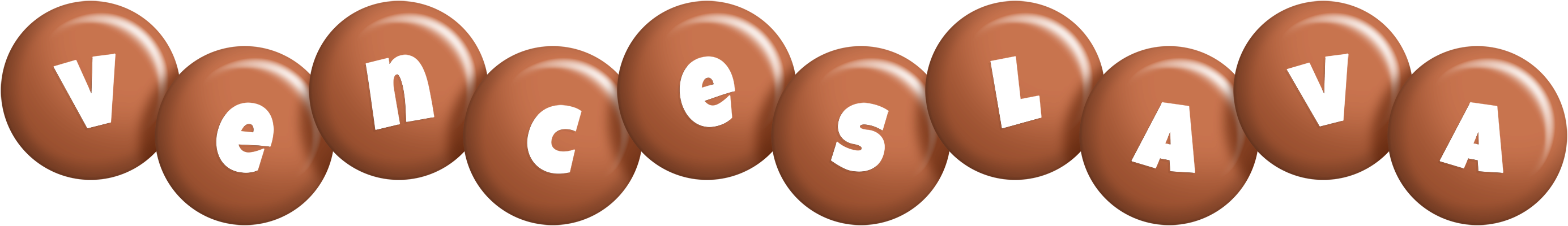 Venceslava candy-brown logo