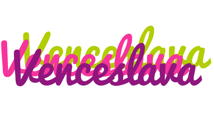 Venceslava flowers logo