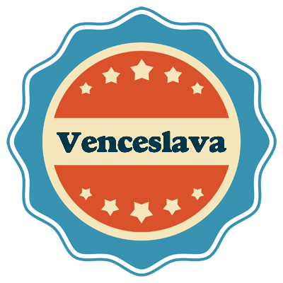 Venceslava labels logo