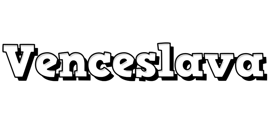 Venceslava snowing logo