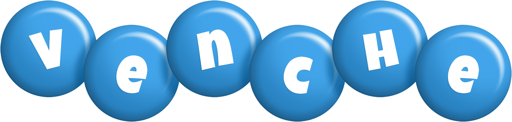 Venche candy-blue logo