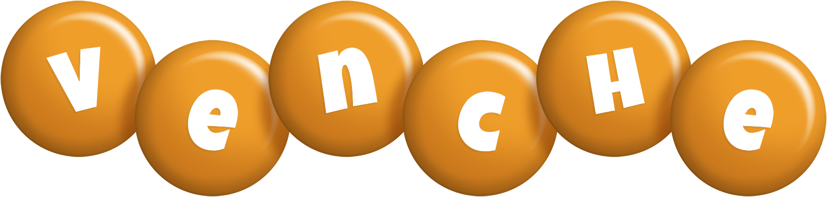 Venche candy-orange logo