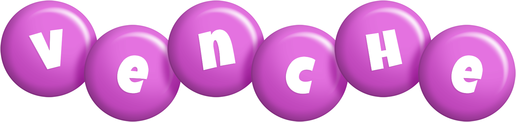 Venche candy-purple logo