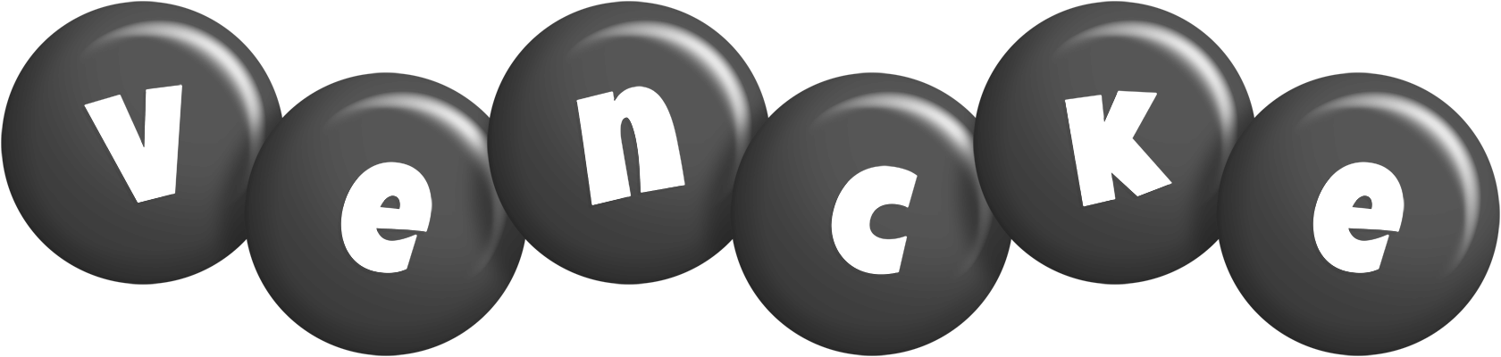 Vencke candy-black logo
