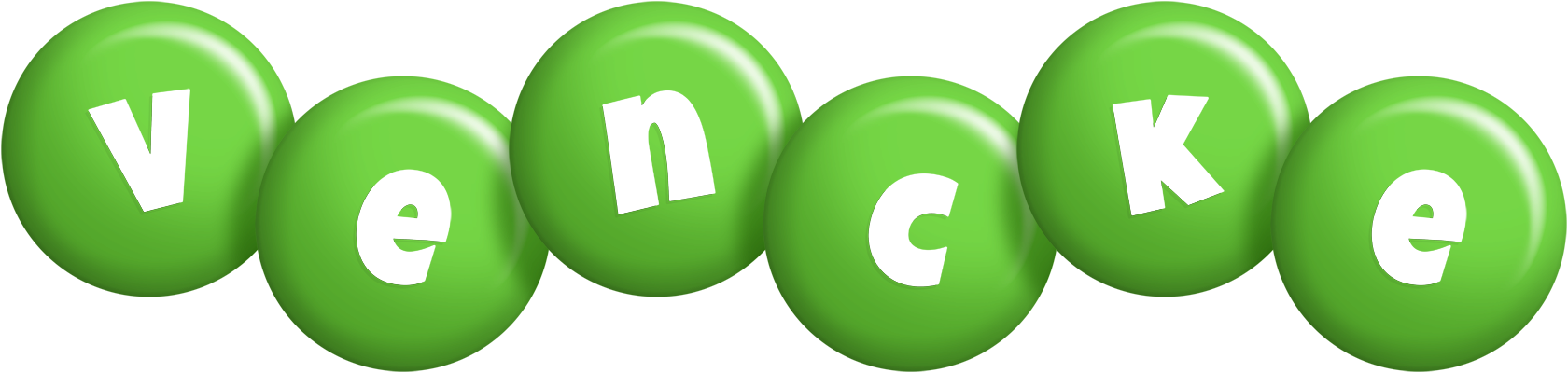 Vencke candy-green logo