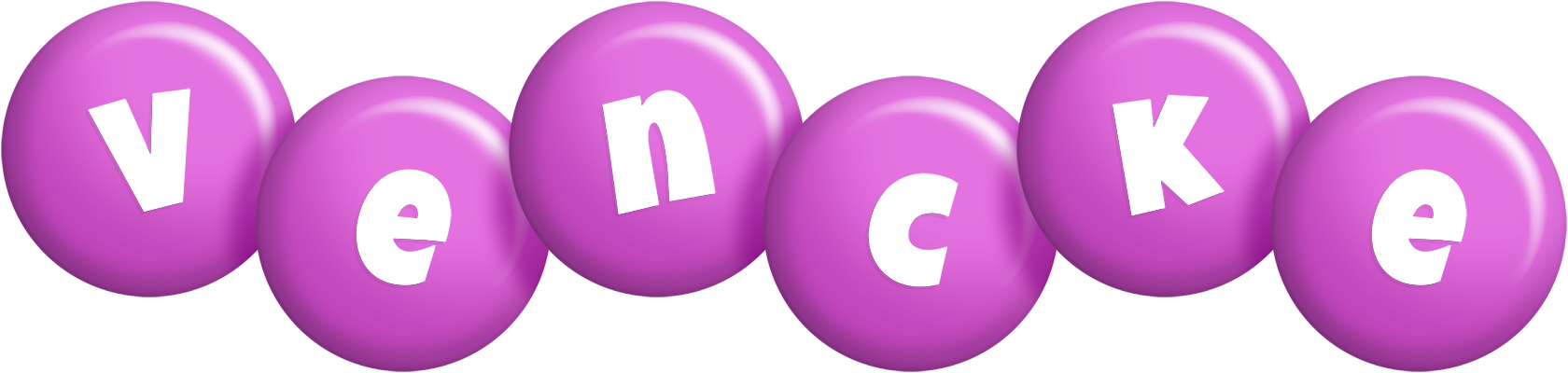 Vencke candy-purple logo