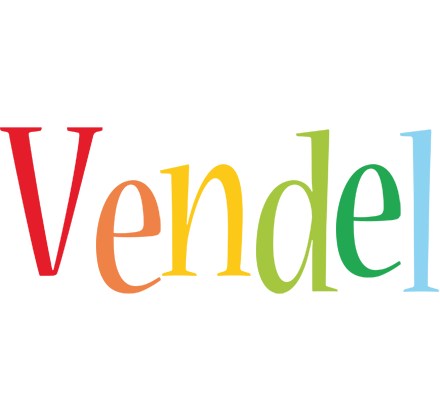 Vendel birthday logo