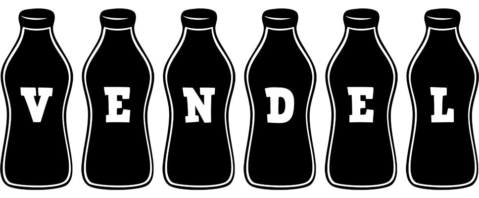 Vendel bottle logo