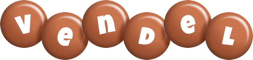 Vendel candy-brown logo