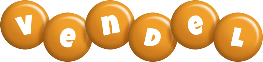 Vendel candy-orange logo