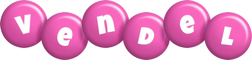 Vendel candy-pink logo