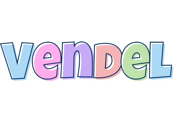Vendel pastel logo