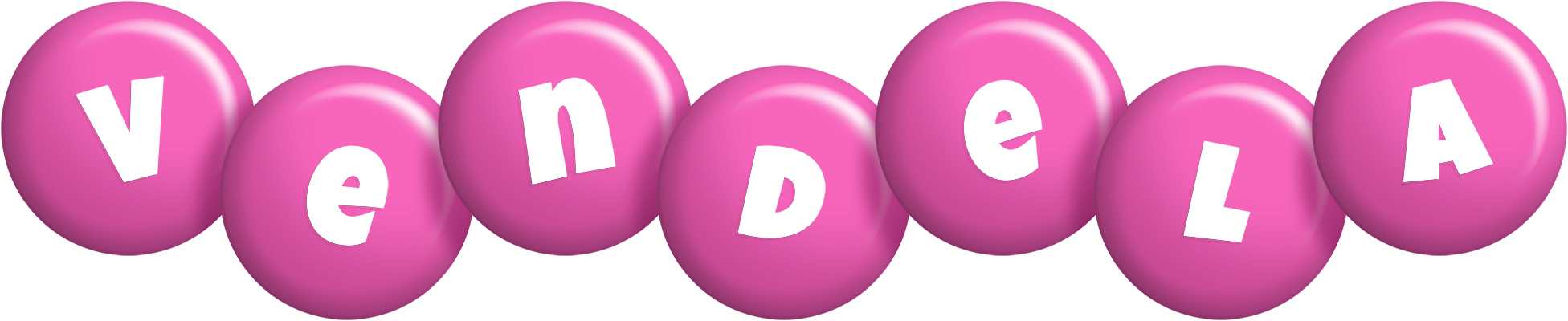 Vendela candy-pink logo