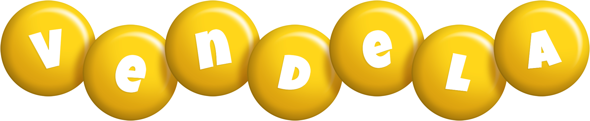 Vendela candy-yellow logo