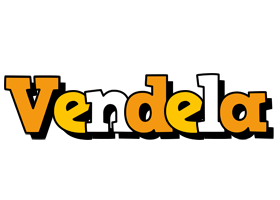 Vendela cartoon logo