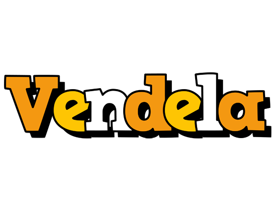 Vendela cartoon logo