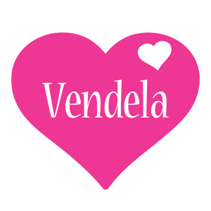 Vendela love-heart logo