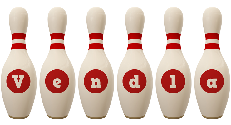 Vendla bowling-pin logo
