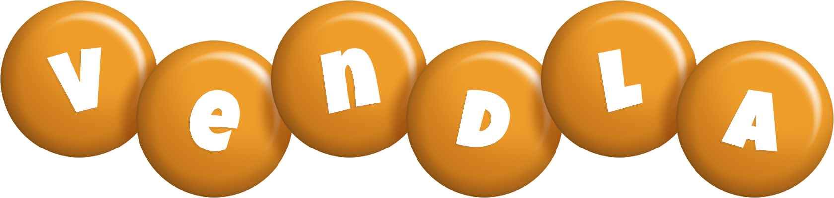 Vendla candy-orange logo