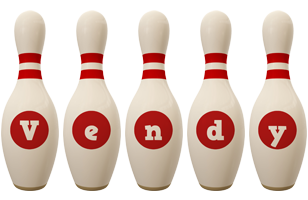 Vendy bowling-pin logo