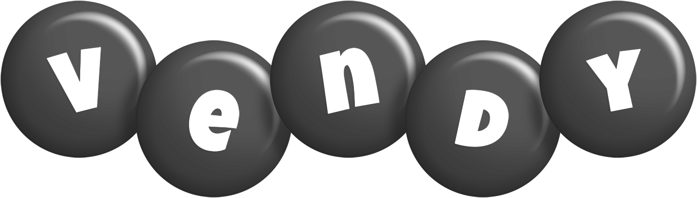 Vendy candy-black logo