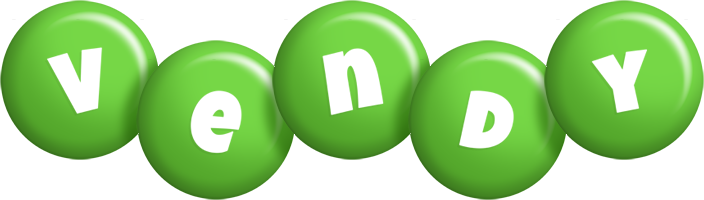 Vendy candy-green logo