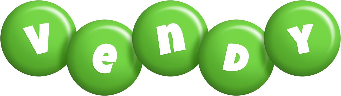 Vendy candy-green logo