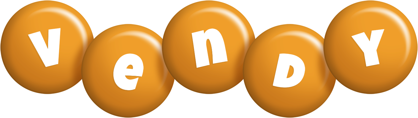 Vendy candy-orange logo
