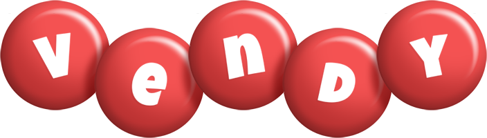 Vendy candy-red logo