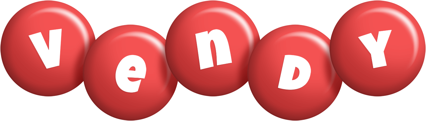 Vendy candy-red logo