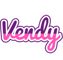Vendy cheerful logo