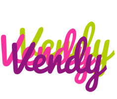 Vendy flowers logo