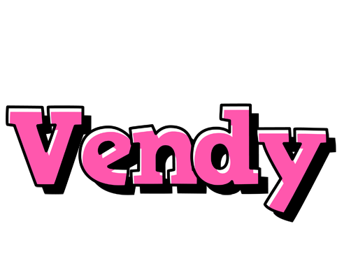 Vendy girlish logo