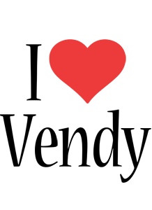 Vendy i-love logo