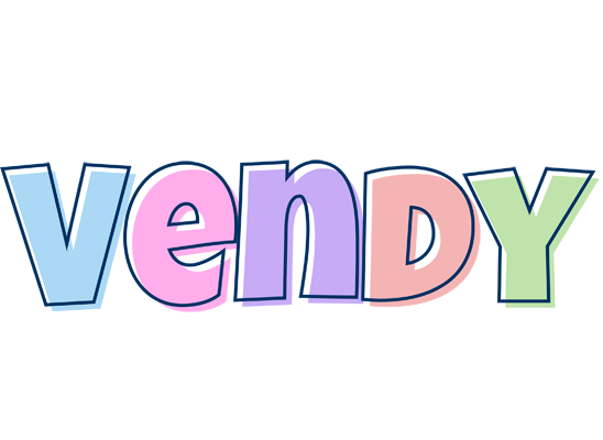 Vendy pastel logo