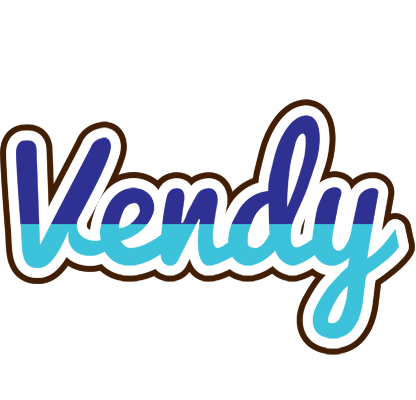 Vendy raining logo